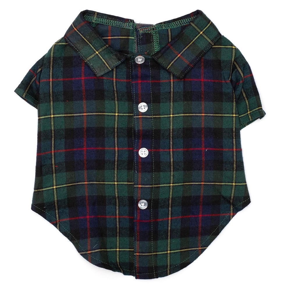 The Worthy Dog Shirt, MaCleod Tartan