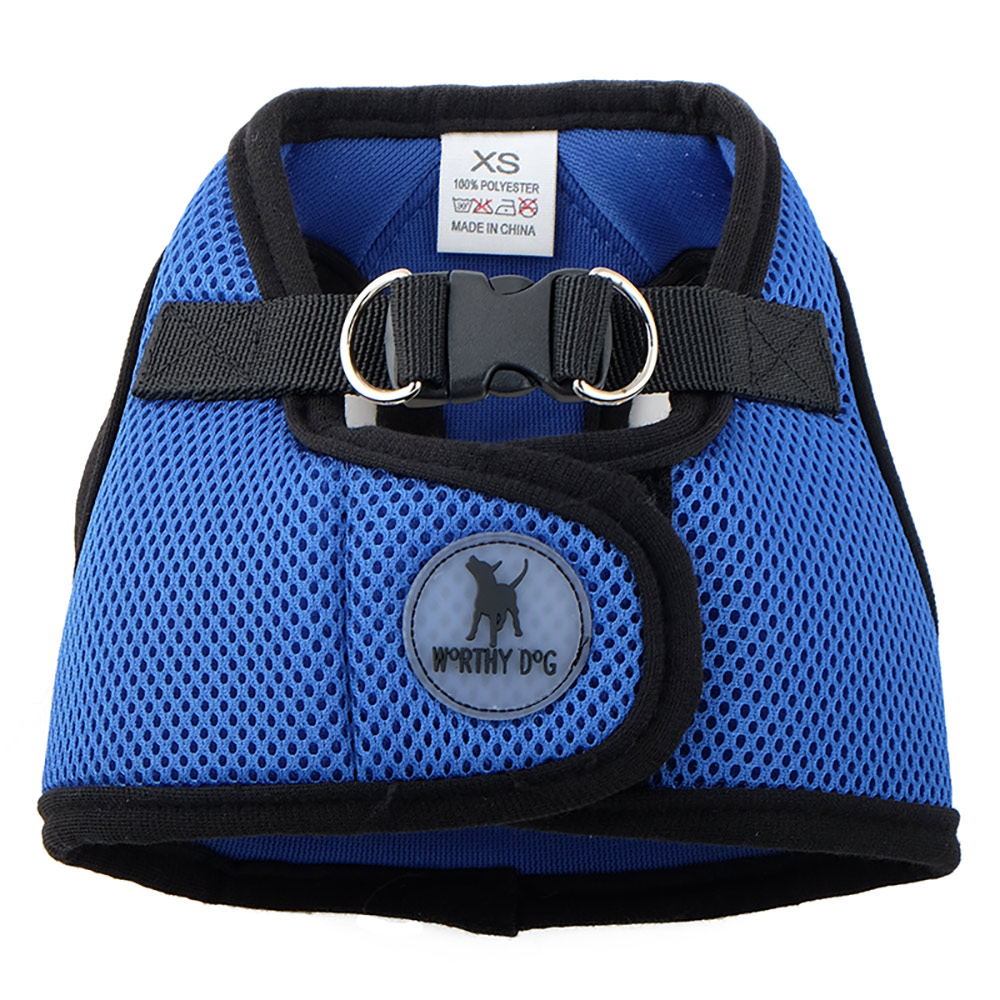 The Worthy Dog Sidekick Harness, Royal Blue