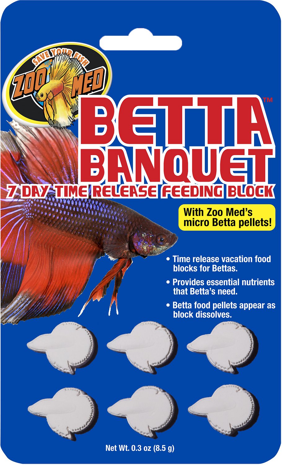 betta feeding block