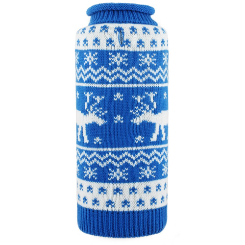 The Worthy Dog Roll Neck Sweater, Reindeer