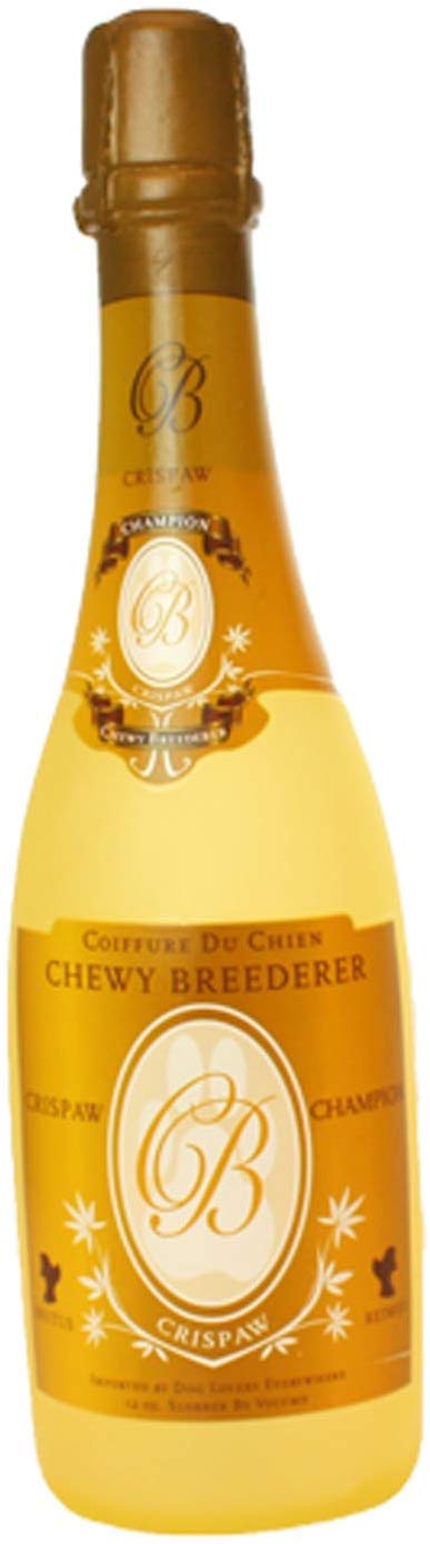Silly Squeakers Wine Bottle Crispaw Dog Toy
