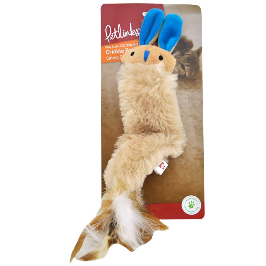 SmartyKat Instincts Crinkle Buddy Catnip Toy