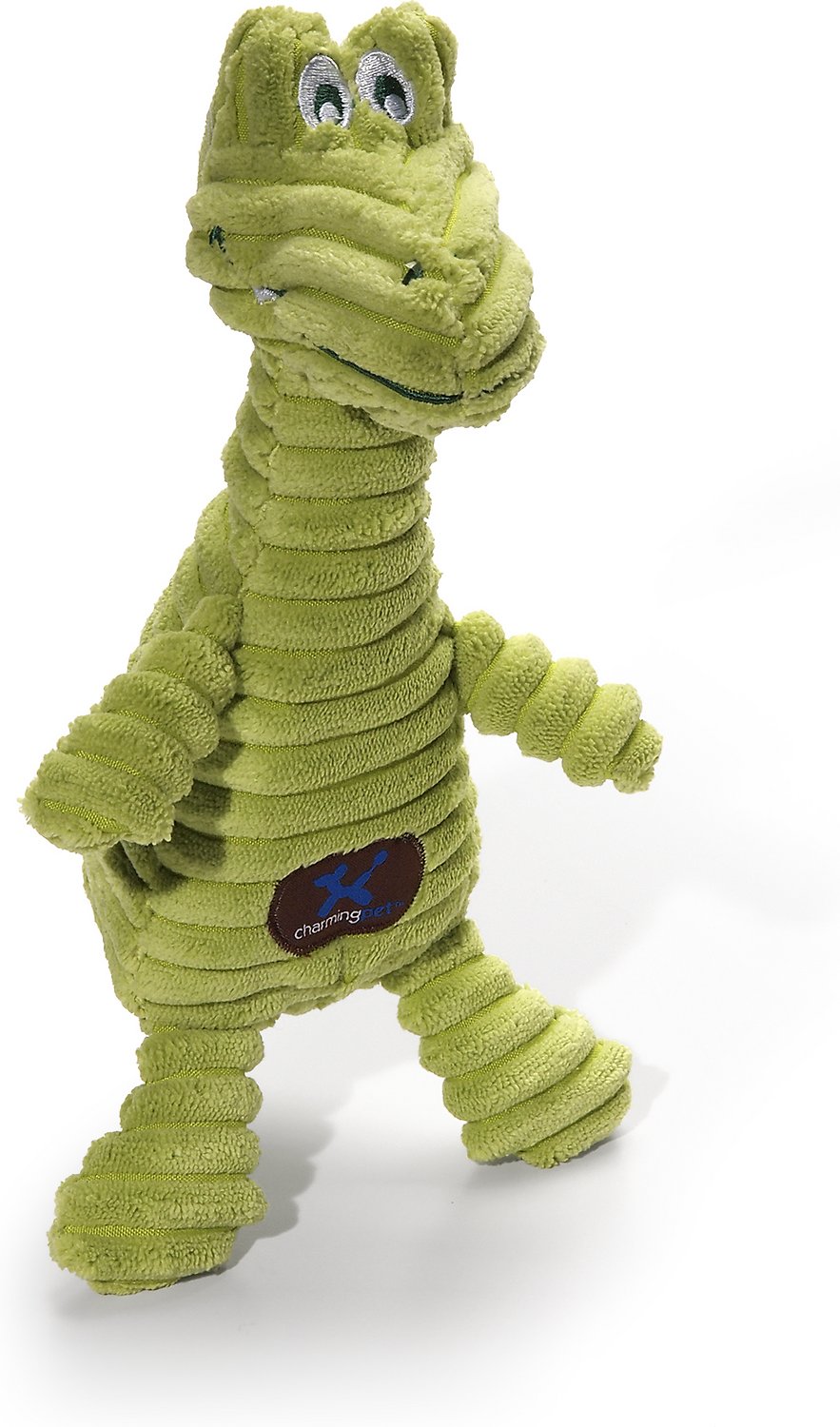 Charming Pet Squeakin' Squiggles Gator Dog Toy