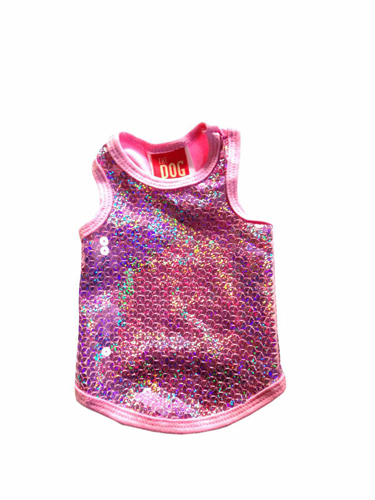 The Dog Squad Tank Top, Pink Malibu Dream