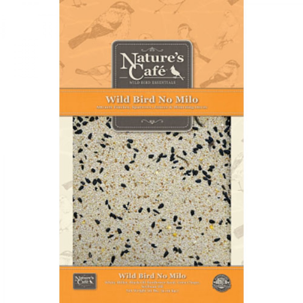Nature's Café No Milo Wild Bird Food, 20-lb