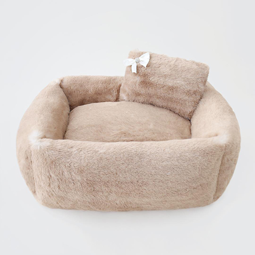 Hello Doggie Teddy Bear Dog Bed