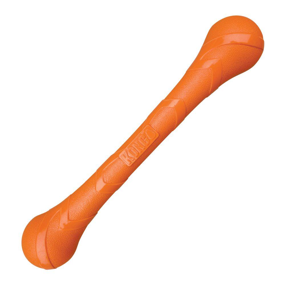 KONG Squeakstix Dog Toy, Orange, Large