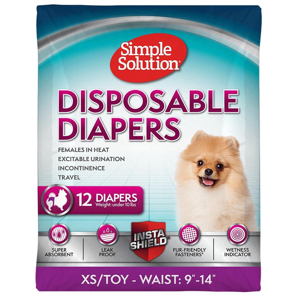 Simple Solution 12 Disposable Diapers