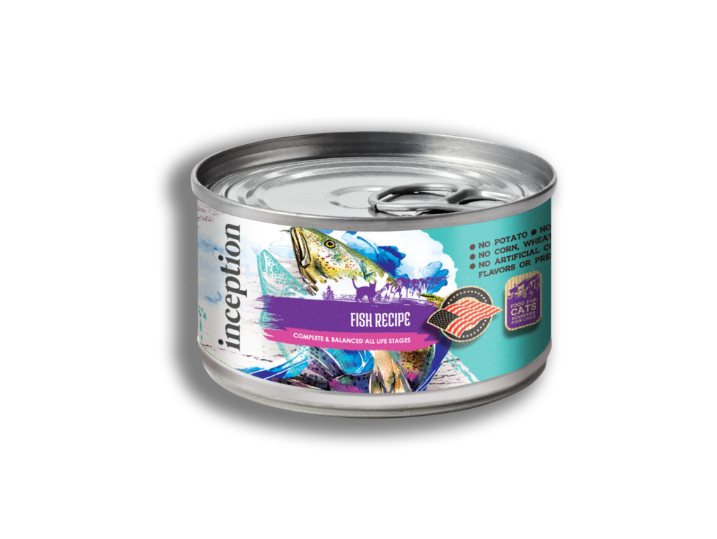 Inception Fish Recipe Wet Cat Food, 5.5-oz (**)