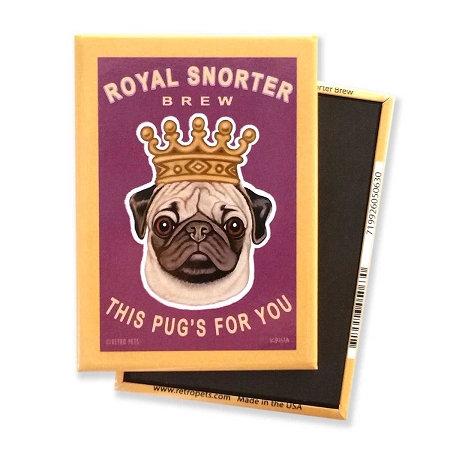 Retro Pets Royal Snorter Brew Magnet