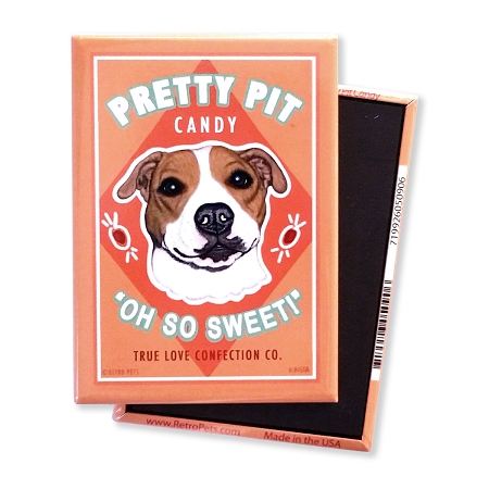Retro Pets Pretty Pit Magnet