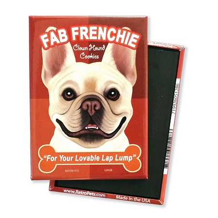 Retro Pets Fab Frenchine Magnet
