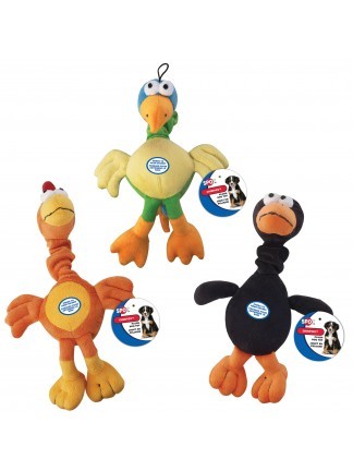Ethical Pet Spot Chirpies Assortment & IC Chip Dog Toy, 14-in (Size: 14-in)