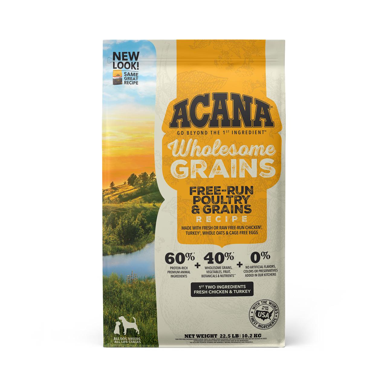 Picture of Acana Dry Dog Food ACANA Wholesome Grains Dry Dog Food - Red Meat ...