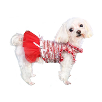 Pooch Outfitters Party Dress, Christina, XX-Small (Size: XX-Small)
