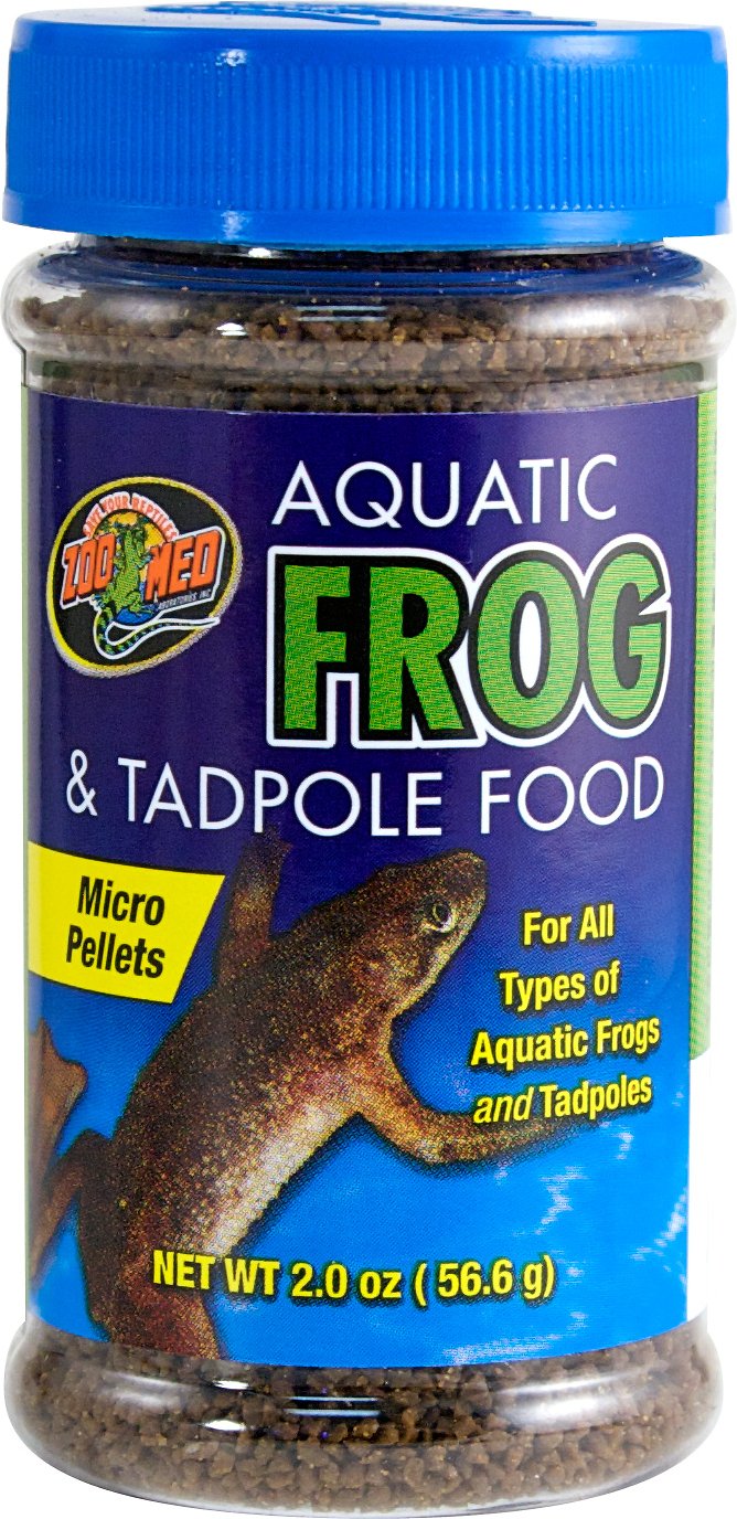 Zoo Med Aquatic Frog Tadpole Food 2 oz jar Pets Plus Natural