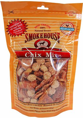 Smokehouse Chix Mix Dog Treats, 16-oz