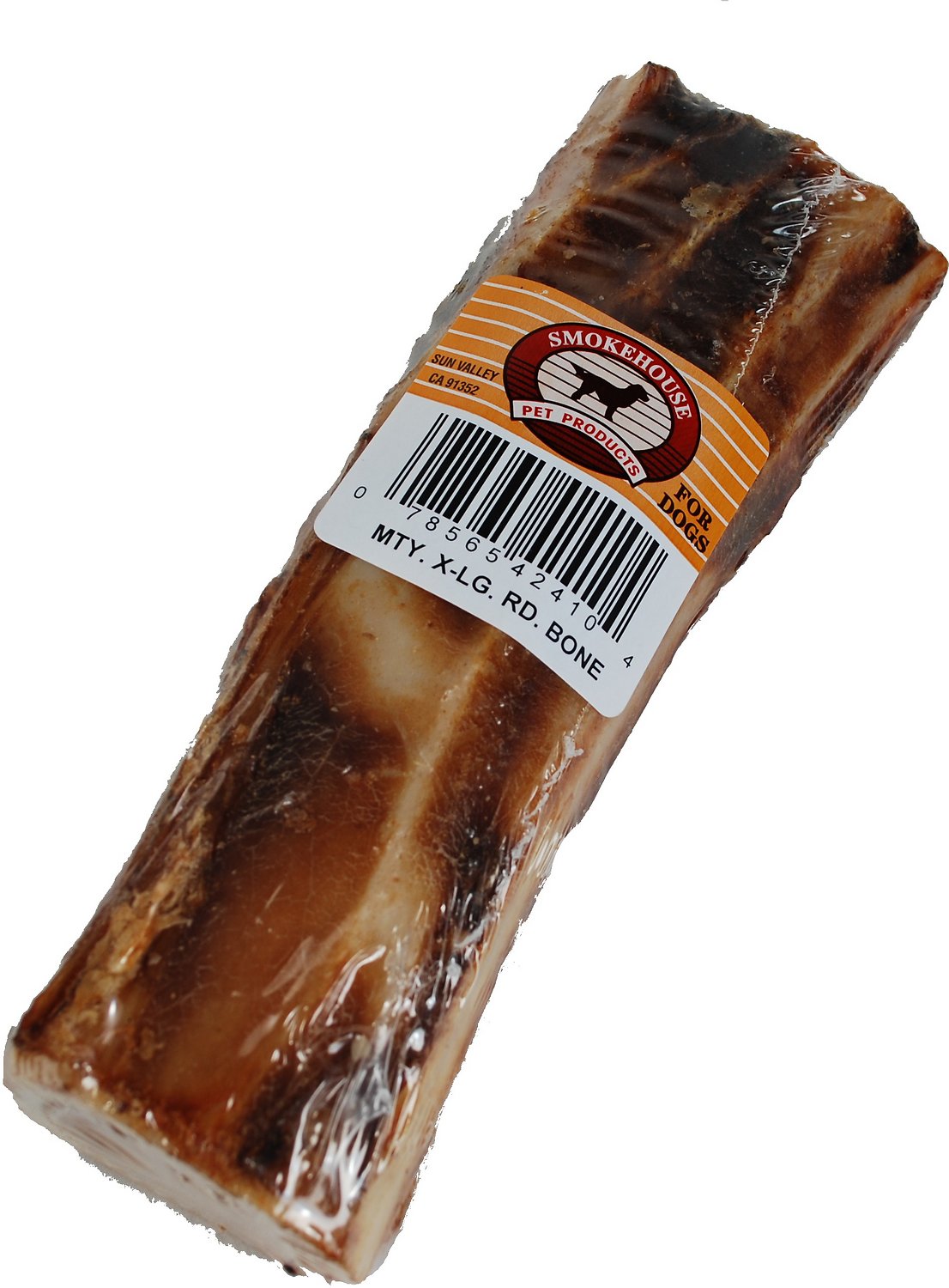 Smokehouse USA 7" Round Marrow Bone Dog Treats, 1-count