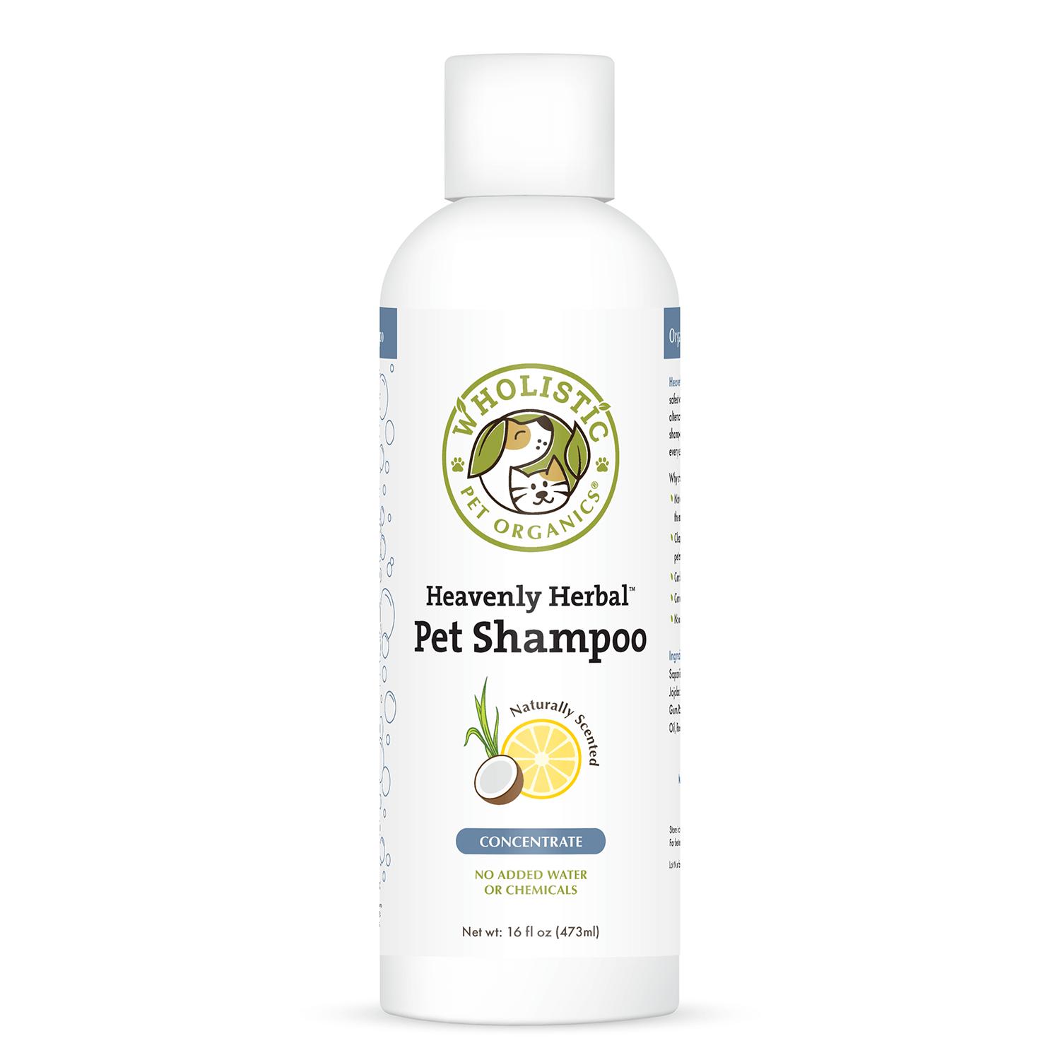 Wholistic Pet Organics Heavenly Herbal Pet Shampoo, 16-oz