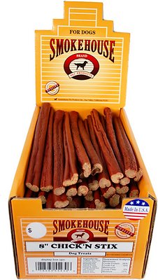 Smokehouse USA Chick'n Stix Dog Treats, 60-count [DISPLAY]