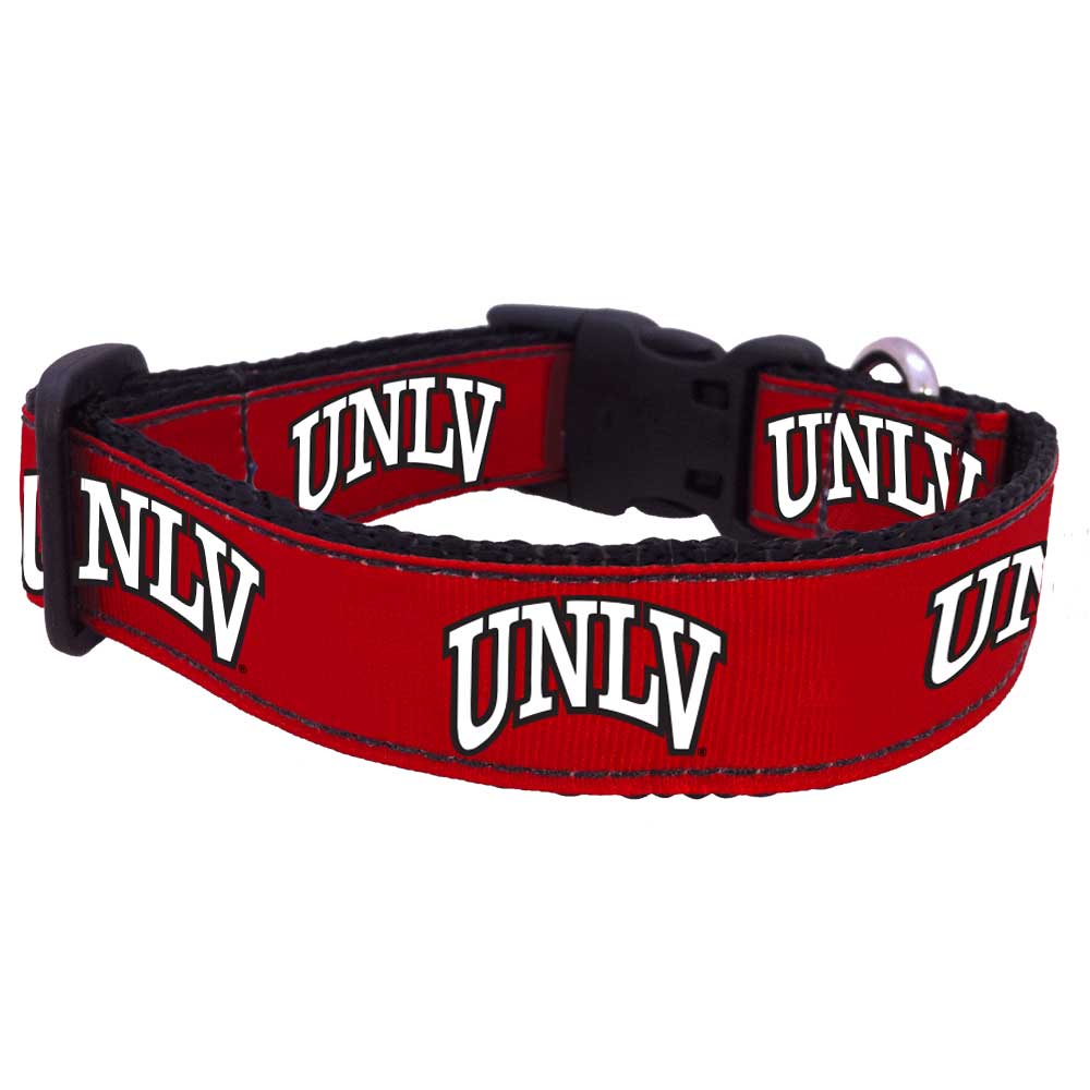 All Star Dogs University of Nevada Las Vegas Runnin' Rebels Dog Collar, Large