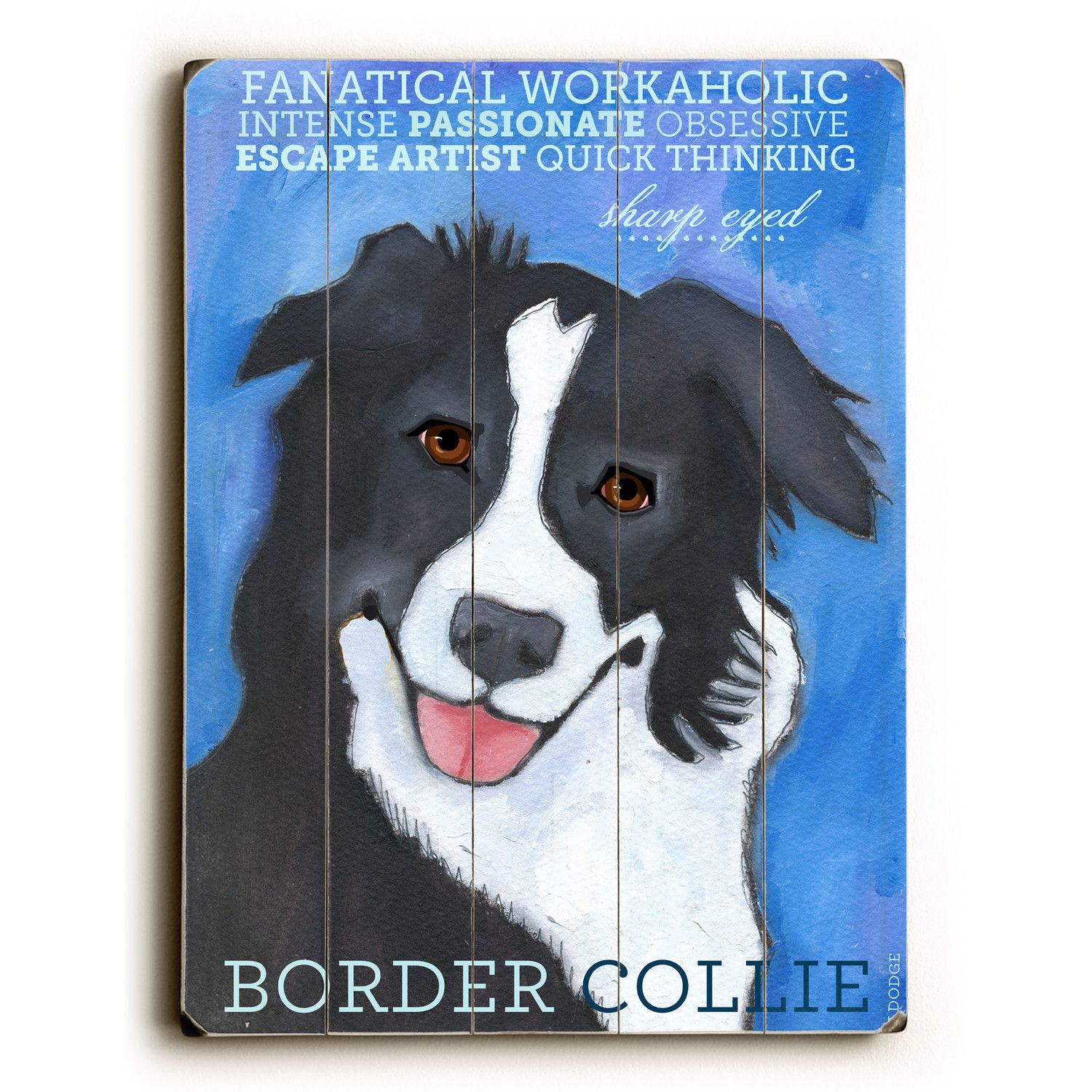 Ursula Dodge Design Studio Border Collie Magnet