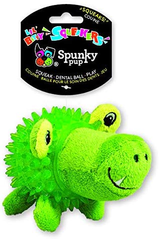 Spunky Pup Lil' Bitty Squeakers Gator Dog Toy