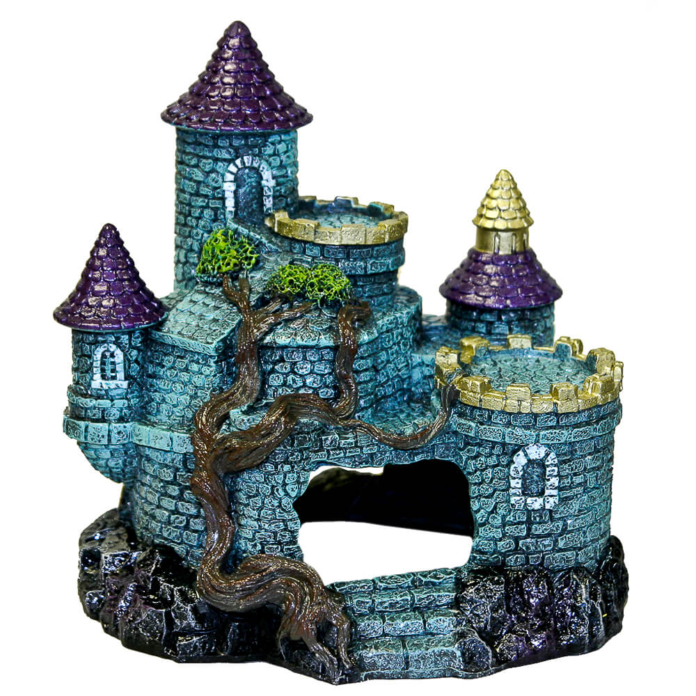 Blue Ribbon Exotic Environments Hobbit Castle Aquarium Ornaments