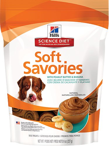 Hill s Science Diet Soft Savory Dog Treats Peanut Butter Banana