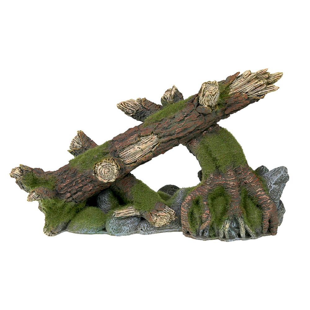 Blue Ribbon Exotic Environments Moss Covered Roots & Logs Aquarium Ornaments