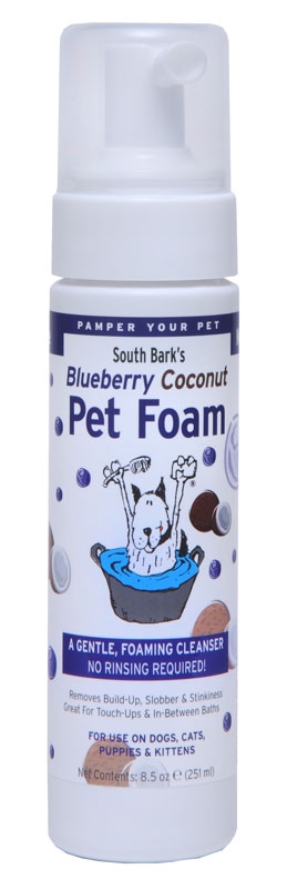 South Bark Blueberry Coconut Pet Foam, 8.5-oz
