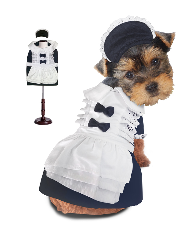 PAMPET / Puppe Love Dog Costume, French Maid
