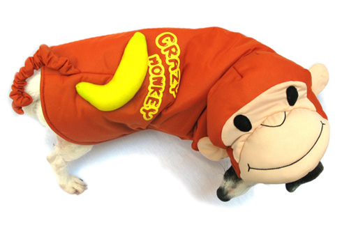 PAMPET / Puppe Love Dog Costume, Monkey, Size 1