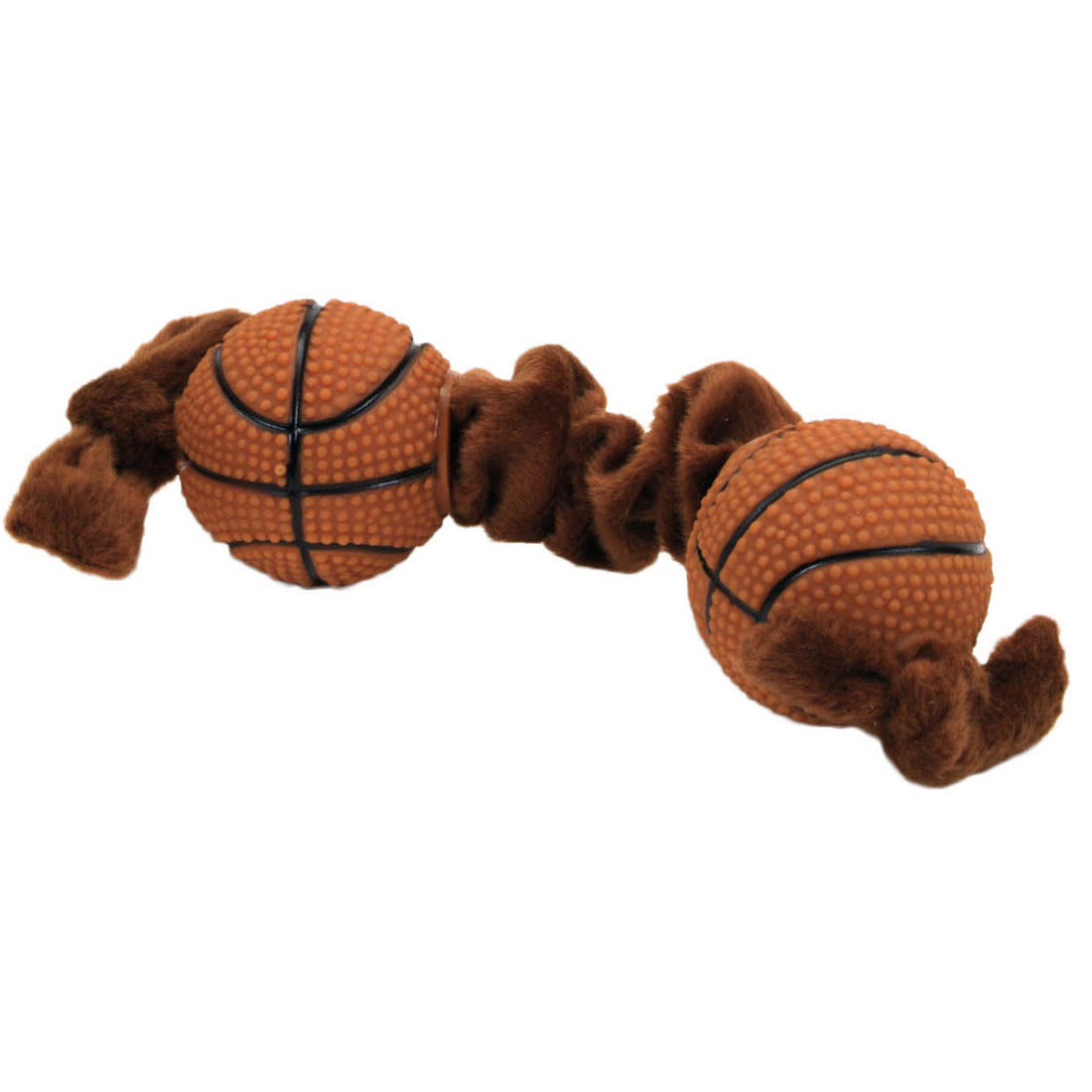 Li'l Pals Plush & Vinyl Basketball Dog Toy