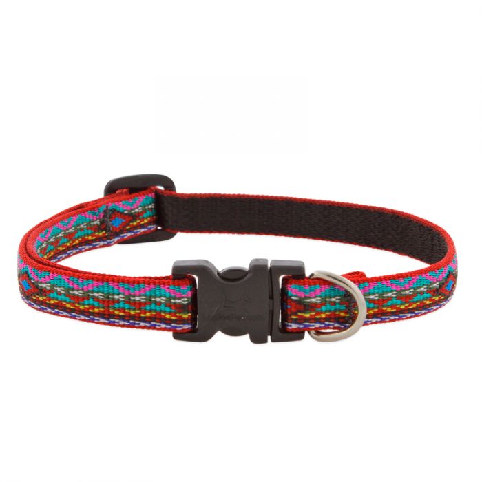 Lupine Pet Original Designs Adjustable Dog Collar, El Paso, 1/2-in x 6-9-in
