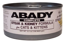Robert Abady Complete Steak & Kidney Formula Wet Cat Food, 5.5-oz
