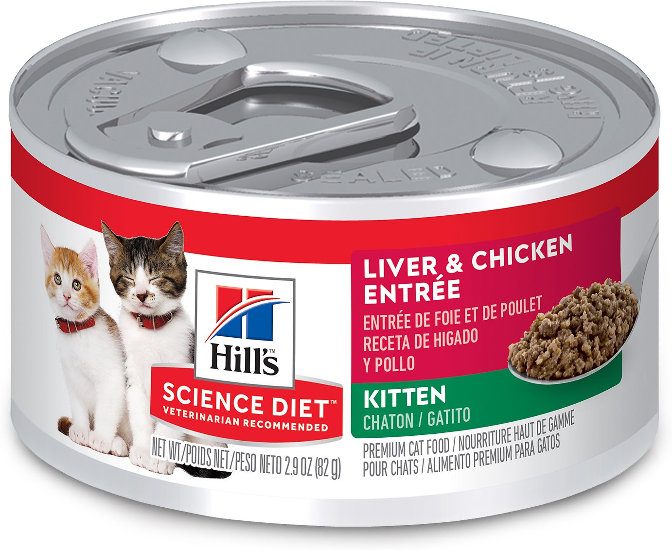 Hill s Science Diet Kitten Liver Chicken Entree Wet Cat Food