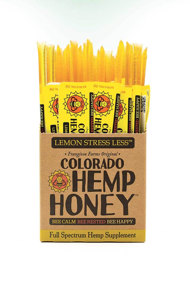 Colorado Honey Lemon Stress Less FS Extract Sticks, 100-count (1500-mg)