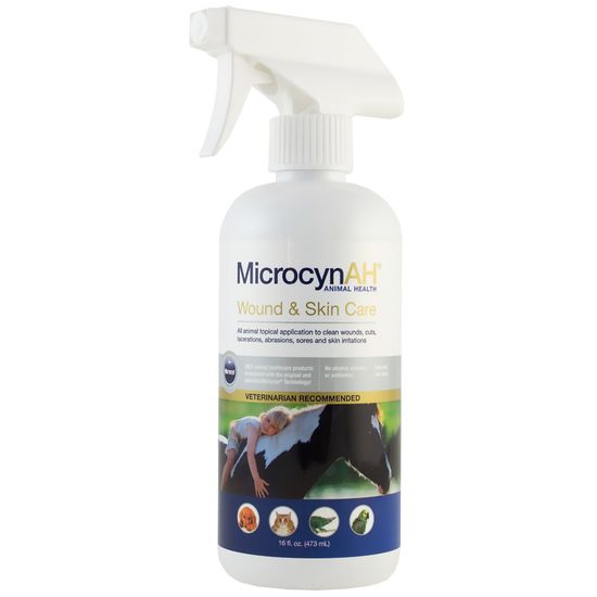 Microcyb AH Wound & Skin Care Spray, Skin & Coat, 16oz