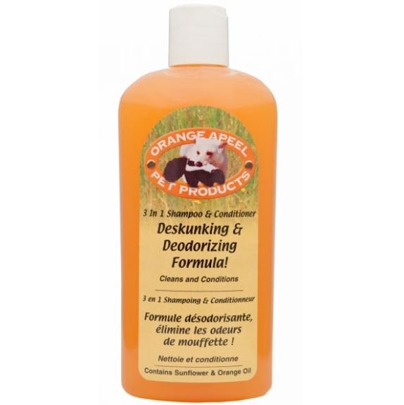 Orange aPEEL Deskunking & Deodorizing Dog Shampoo & Conditioner