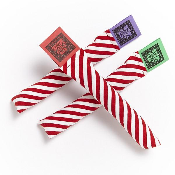 Ratherbee Candy Cane Catnip Stick