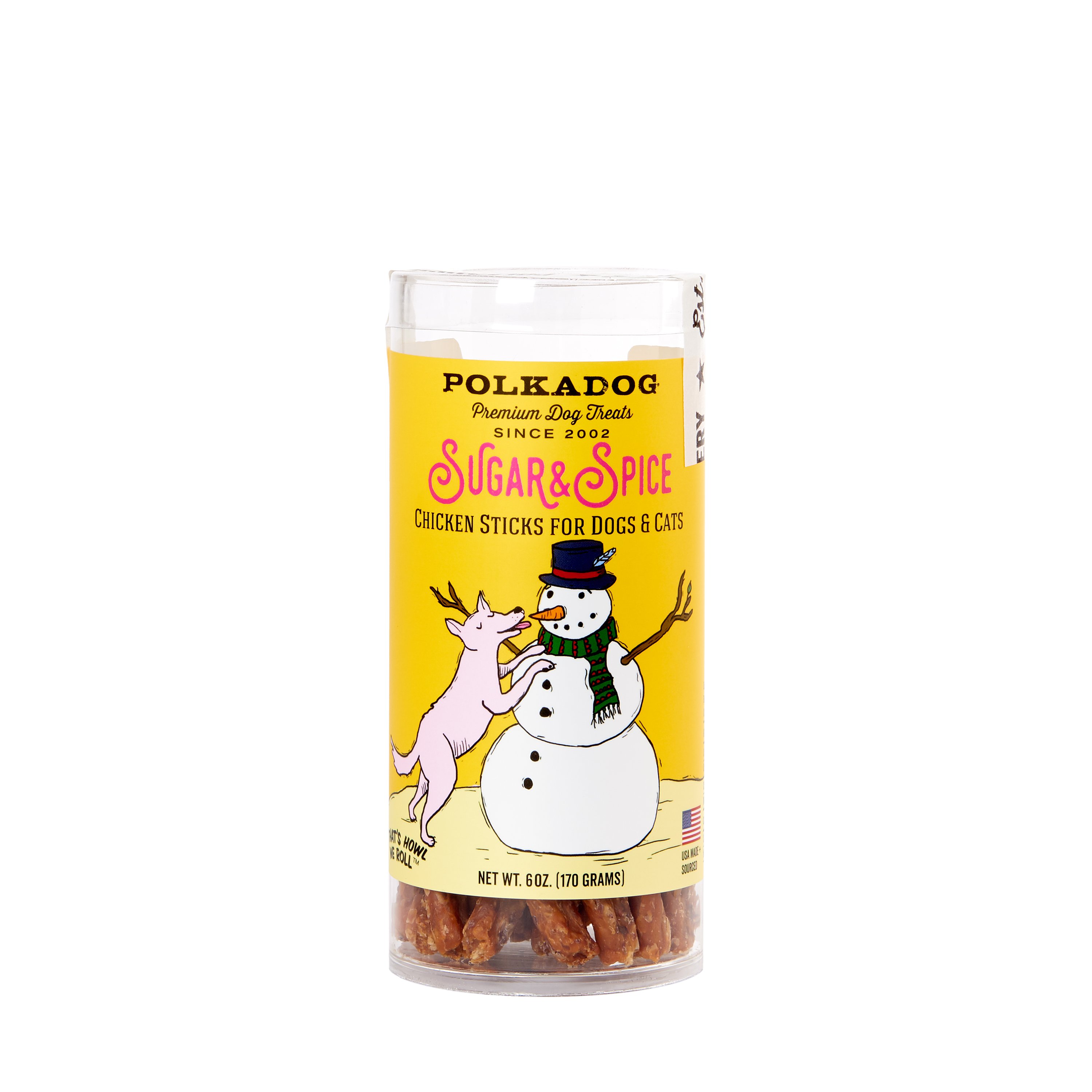 Polkadog Sugar & Spice Chicken Sticks Dog & Cat Treats
