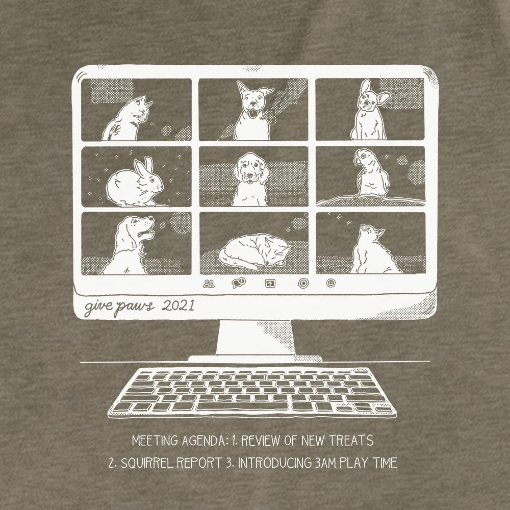 Give Paws T-Shirt, Large