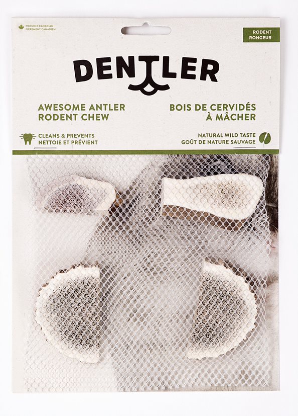 Jawgler Rodent Awesome Antler Dental Small Animal Chews