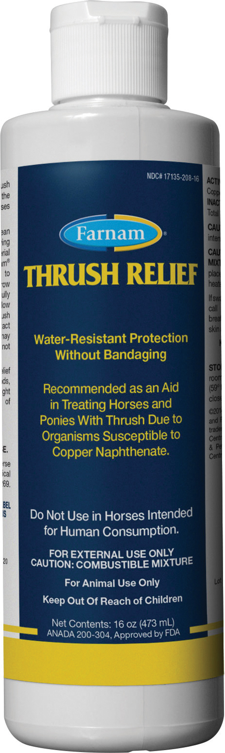 Farnam Thrush Relief Horse Treatment Aid, 16-oz bottle