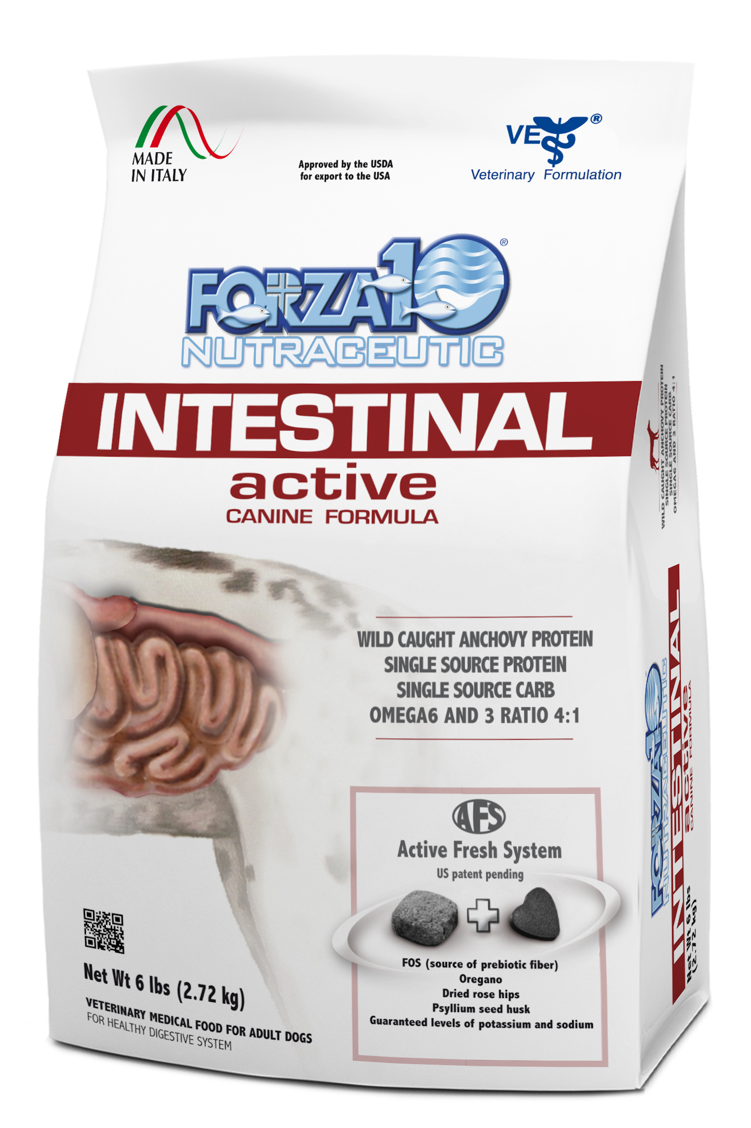 Intestinal hot sale dog food