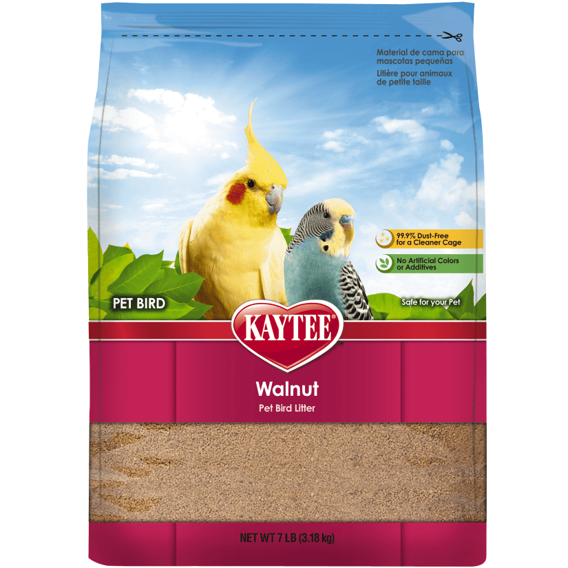 Kaytee Walnut Natural Bird Litter, 7-lb