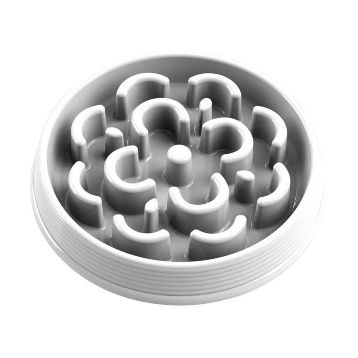 Tarhong Slow Chow Medallion Feeder, White