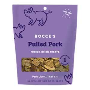 Bocces Freeze Dried Pulled Pork 3oz