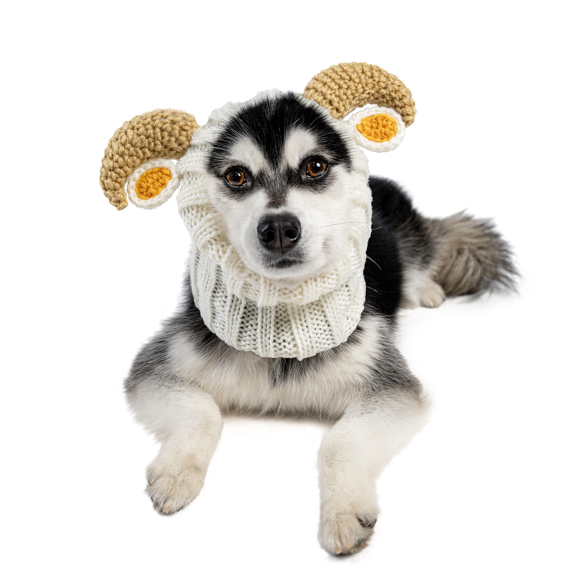Zoo Snoods Goat Snood for Dogs, Medium